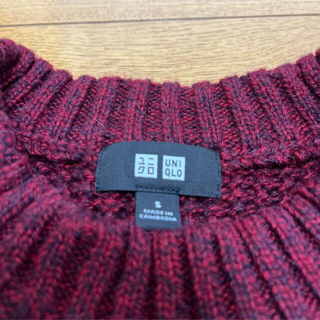 ユニクロ　セーター　ニット レディースのトップス(ニット/セーター)の商品写真