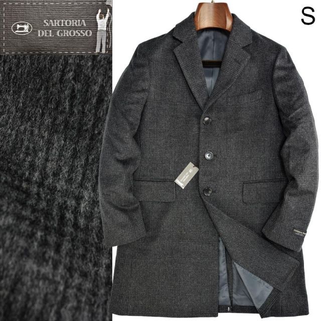 商品詳細品番SARTORIA DEL GROSSO ★撥水 ★カシミヤ チェスターコート S