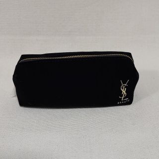 イヴサンローランボーテ(Yves Saint Laurent Beaute)の新品 イヴサンローラン ノベルティ ペンケース ベロア ブラック(ポーチ)