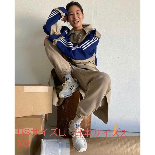 adidas - アディダス オリジナルス ブルーバージョン トレンチコートの