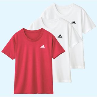 アディダス(adidas)の未使用 adidas Tシャツ Boys 半袖 3枚セット GUNZE  150(Tシャツ/カットソー)