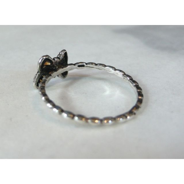SR1191 指輪シルバー925刻リング　15.5号　チョウ　蝶々　バタフライ　 レディースのアクセサリー(リング(指輪))の商品写真
