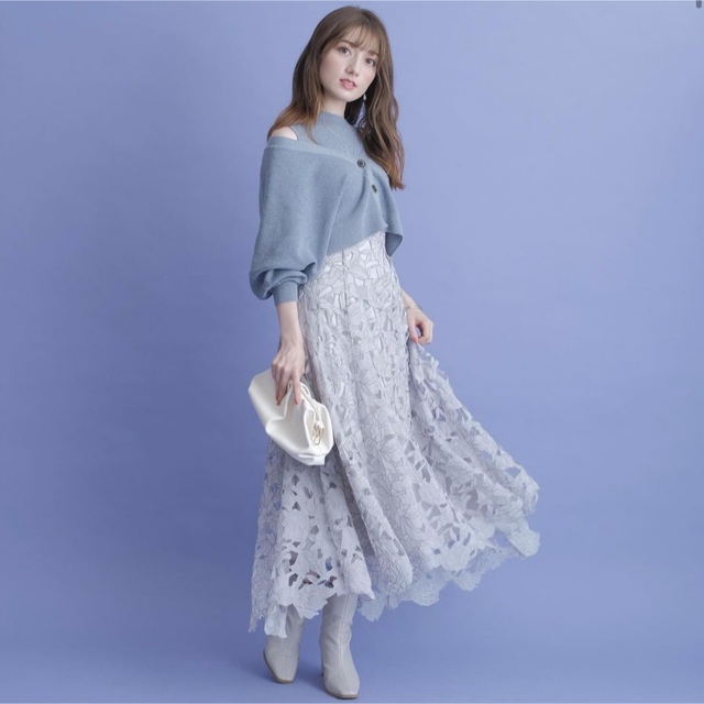 Rirandture - 美品 リランドチュール ショートニットアンサンブル