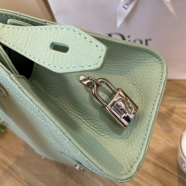 Dior ディオール カナージュステッチハンドショルダーバッグ ピンク