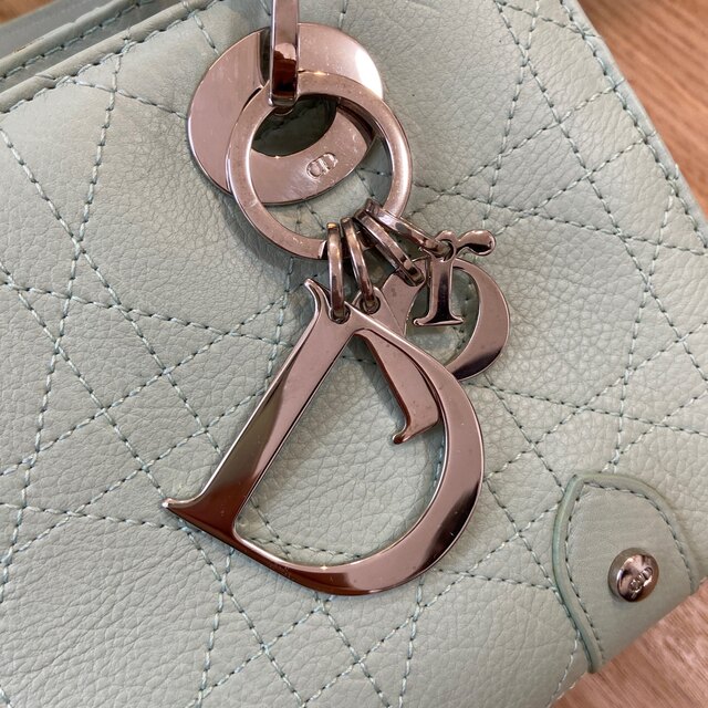 Dior ディオール カナージュステッチハンドショルダーバッグ ピンク