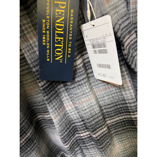 PENDLETON(ペンドルトン)のPENDLETON ペンドルトン　シャギーチェックガウン レディースのトップス(シャツ/ブラウス(長袖/七分))の商品写真