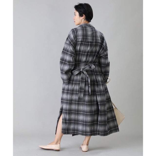 PENDLETON(ペンドルトン)のPENDLETON ペンドルトン　シャギーチェックガウン レディースのトップス(シャツ/ブラウス(長袖/七分))の商品写真