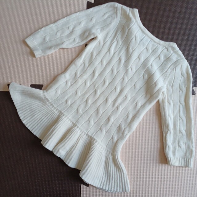 babyGAP(ベビーギャップ)のbaby GAP ベビーギャップ　ニットワンピース　70 キッズ/ベビー/マタニティのベビー服(~85cm)(ワンピース)の商品写真