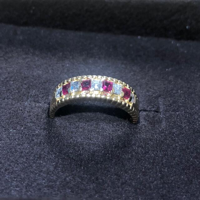 限定品】 Queen 18金 指輪 平和貿易 クイーン ルビー ダイヤモンド