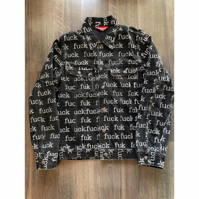 Supreme - 国内正規品 supreme fuck denim jacket L シュプリーム