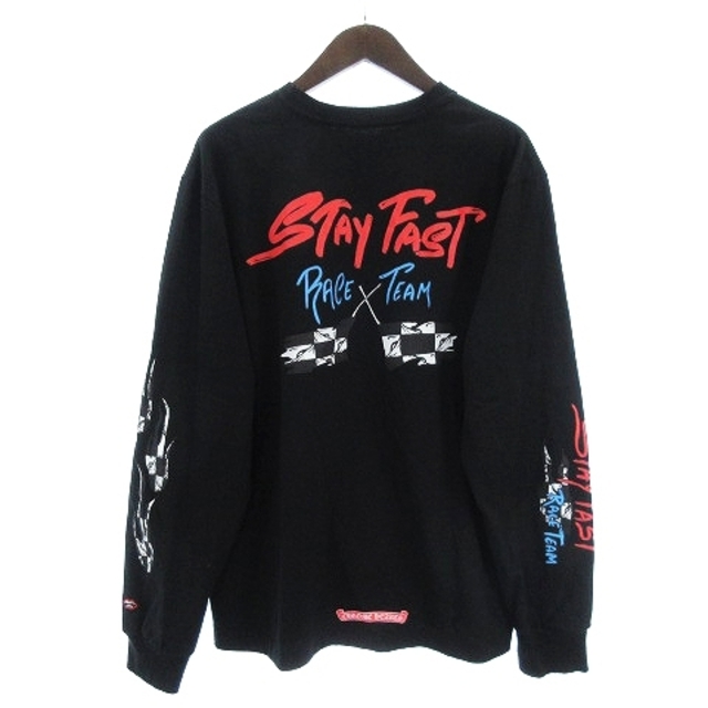 Chrome Hearts - クロムハーツ マッティボーイ Stay Fast Tシャツ ロンT 黒 XL