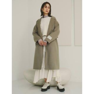 スナイデル(SNIDEL) ロングコート(レディース)(グリーン・カーキ/緑色