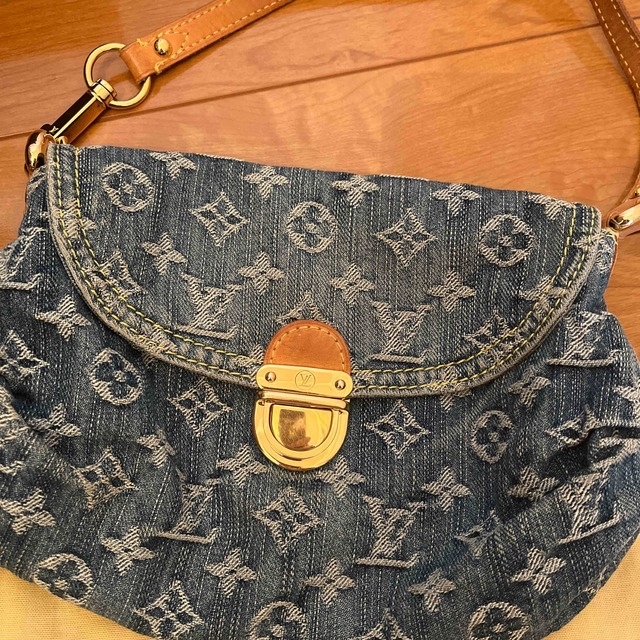 LOUIS VUITTON デニムハンドバッグ