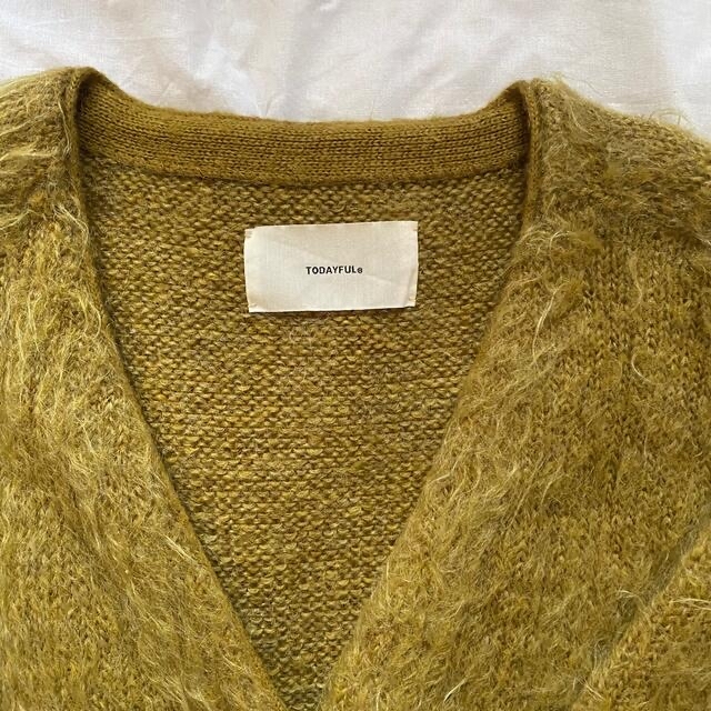 TODAYFUL(トゥデイフル)のtodayful mohair cardigan  レディースのトップス(カーディガン)の商品写真