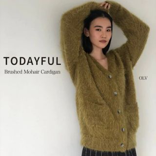 トゥデイフル(TODAYFUL)のtodayful mohair cardigan (カーディガン)