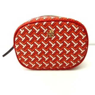 トリーバーチ(Tory Burch)のトリーバーチ TORY BURCH コスメポーチ メイクポーチ 赤 レッド(ポーチ)