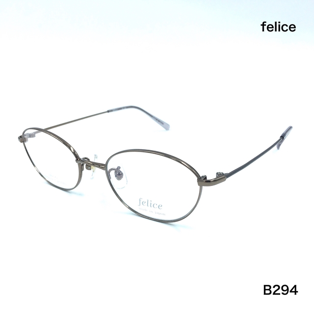 felice フェリス　fe-49 C3 眼鏡フレーム　ブラウンマロン