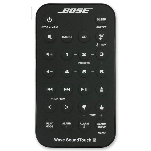 BOSE(ボーズ)の新品Bose Wave SoundTouchシリーズIVリモートコントロール – スマホ/家電/カメラのPC/タブレット(PC周辺機器)の商品写真