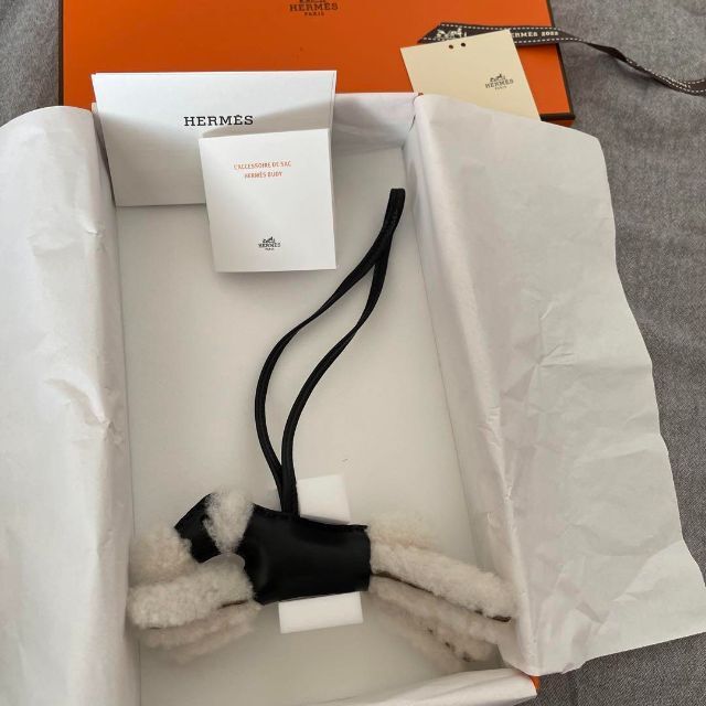東京銀座】Hermes - HERMES エルメス 犬 バディチャーム U刻印 の通販