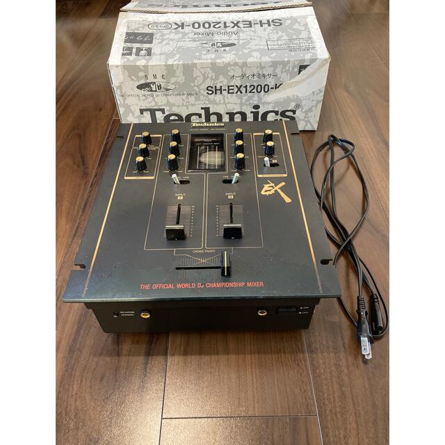 DJミキサー  テクニクスSH-EX1200-K(ブラック) 楽器のDJ機器(DJミキサー)の商品写真