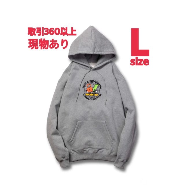 vaultroom Hoodie L ステッカー付き ありさか