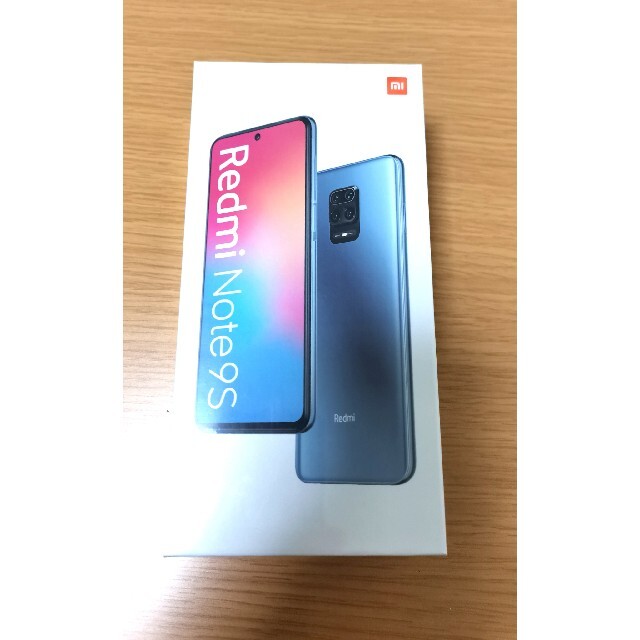 スマホ/家電/カメラXiaomi redmi Note 9S ホワイト  64GB ROM