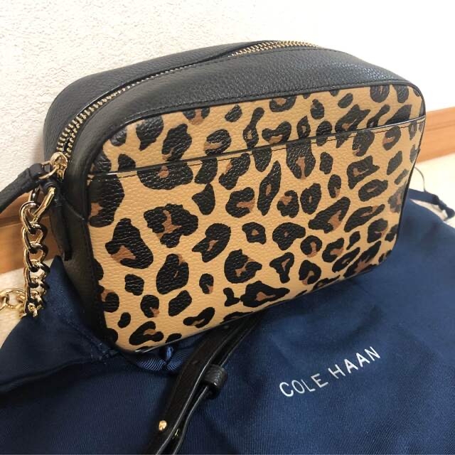 コールハーン レオパード ショルダーバッグ コールハーン レオパード ショルダーバッグ