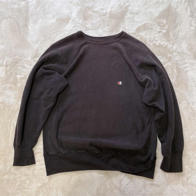 USA製 80‘s黒 champion reverse weave スウェット