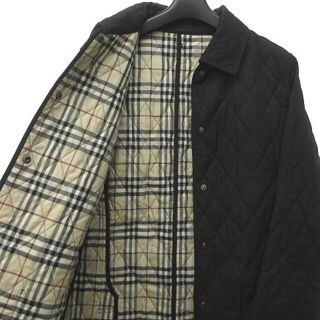 バーバリー ロンドン BURBERRY キルティング コート 黒 42 XL位(その他)