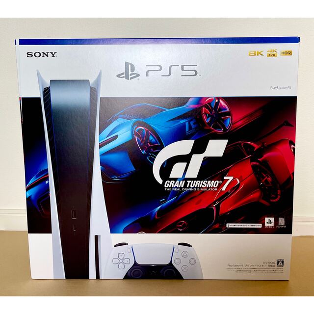 家庭用ゲーム機本体PlayStation 5 “グランツーリスモ7” 同梱版（ディスクドライブ搭載