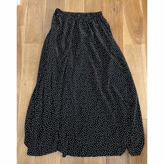 OURHOME ゆったりフレアワイドパンツ ドット柄の通販 by ユーカリ's