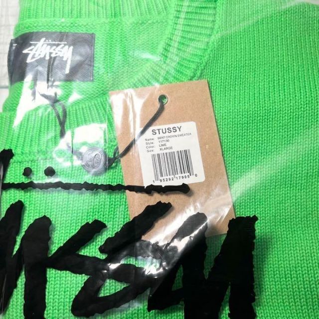 STUSSY - 【新品】stussy セーター サイズXL グリーンの通販 by HDK｜ステューシーならラクマ