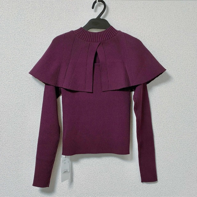 snidel(スナイデル)2wayケープニットプルオーバー/ニット - idventure.de