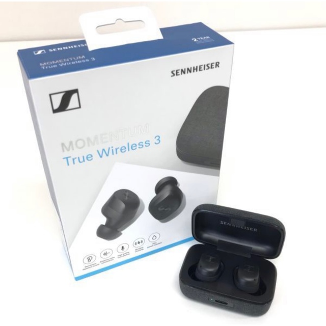 美品　ゼンハイザー　MOMENTUM True Wireless3　ブラック