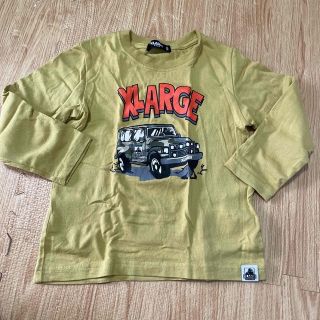 エクストララージ(XLARGE)のXLARGE  長袖　Tシャツ  100 ✴︎小さな汚れあり✴︎(Tシャツ/カットソー)