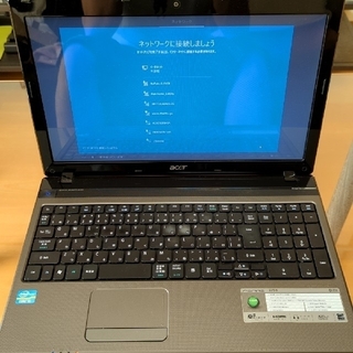 エイサー(Acer)の【中古】Acer Aspire 5750 ノートパソコン(ノートPC)