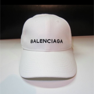 バレンシアガ(Balenciaga)のBalenciaga キャップ 白/ホワイト フリーサイズ バレンシアガ 帽子(キャップ)