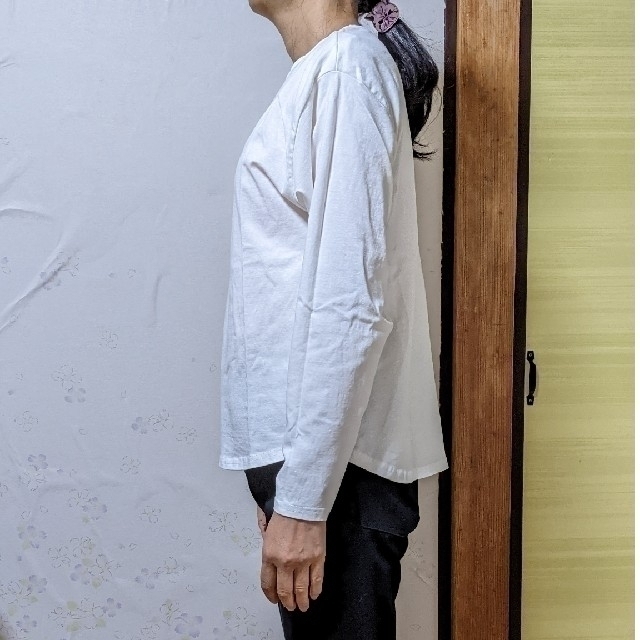 生協　スクロール　長袖Tシャツ レディースのトップス(Tシャツ(長袖/七分))の商品写真