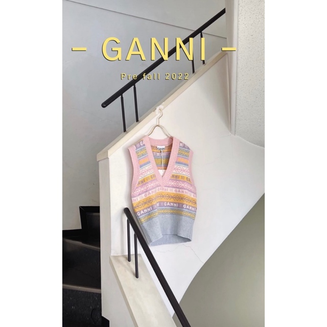 レディースGANNI ニットベスト