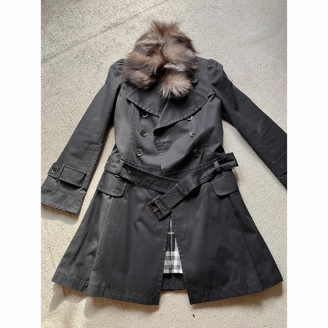 BURBERRY BLUE LABEL - 新品未使用 ブルーレーベル トレンチコート 黒