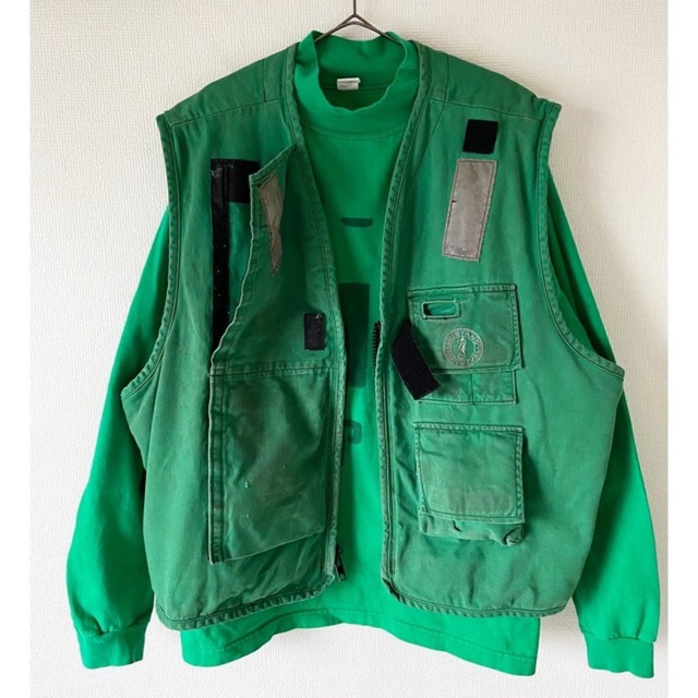希少 xl vintage 米軍 us.navy フライトデッキクルー ベストの通販 by