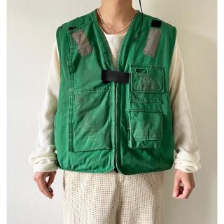 希少 xl vintage 米軍 us.navy フライトデッキクルー ベストの通販 by