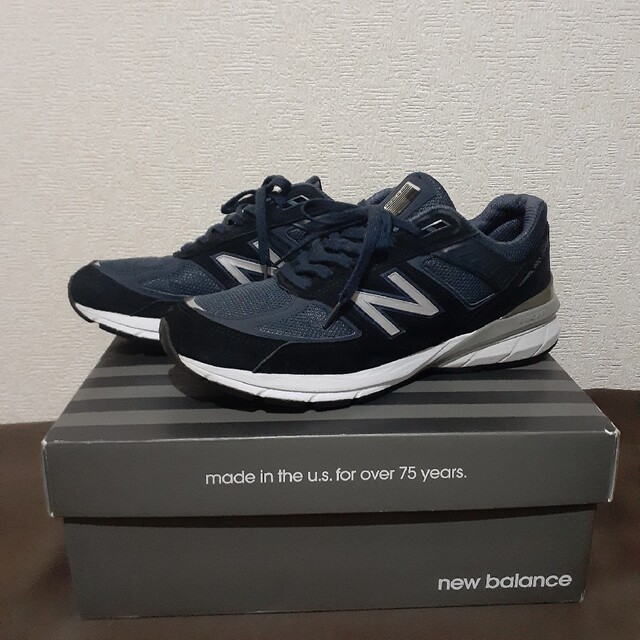 New balance 990 NV5　ネイビー