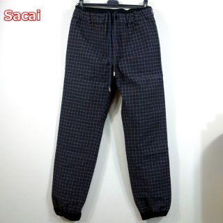 サカイ(sacai)の【taka7742様専用】sacai　秋冬　チェック柄イージーパンツ　サカイ(ワークパンツ/カーゴパンツ)