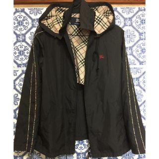 バーバリー(BURBERRY)のBURBERRY LONDON バーバリー 薄手ジャケット 160 黒色(ジャケット/上着)