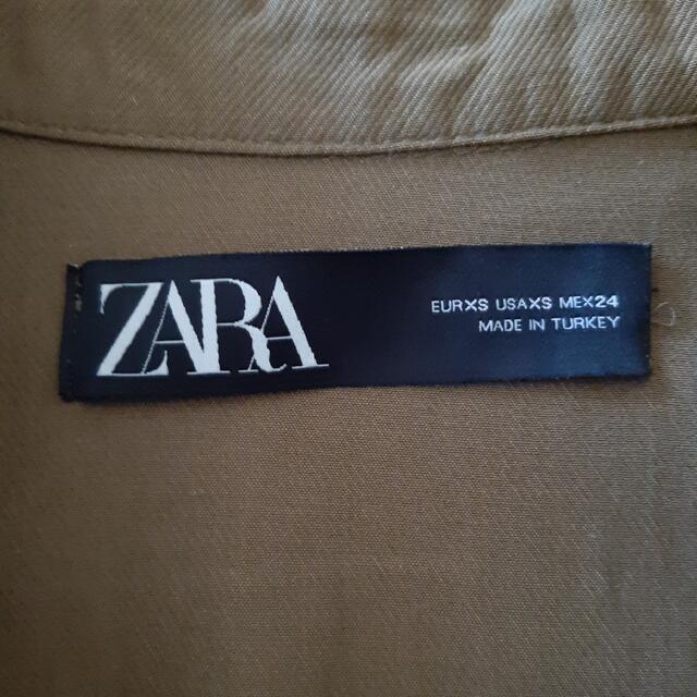 ZARA(ザラ)のZARA シャツジャケット レディースのジャケット/アウター(チェスターコート)の商品写真