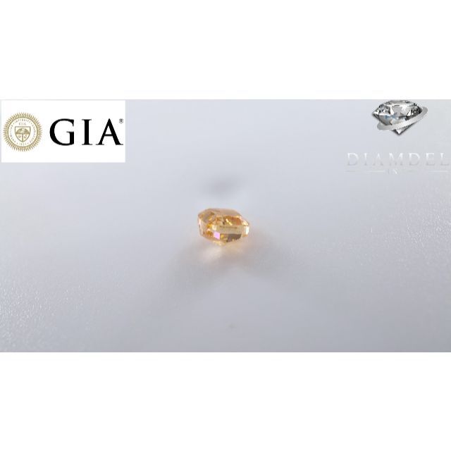 オリンジダイヤモンドルース/F.I.Y.ORANGE/ 0.28 ct. GIA レディースのアクセサリー(その他)の商品写真
