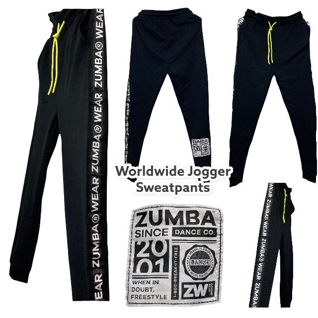 Zumba - Zumba ズンバ Worldwide Jogger Sweatpants XSの+bonfanti.com.br