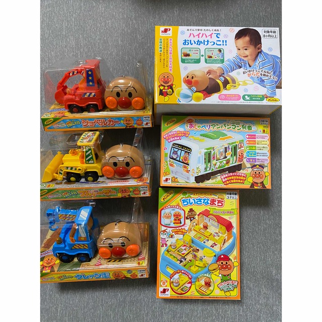 アンパンマン(アンパンマン)のアンパンマン玩具 おもちゃ セット キッズ/ベビー/マタニティのおもちゃ(電車のおもちゃ/車)の商品写真