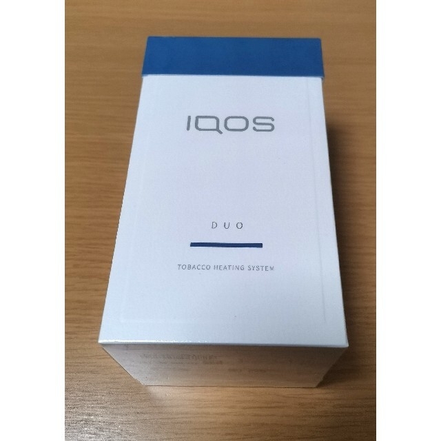 IQOS(アイコス)のiQOS 3duo ブルー 新品未開封 メンズのファッション小物(タバコグッズ)の商品写真